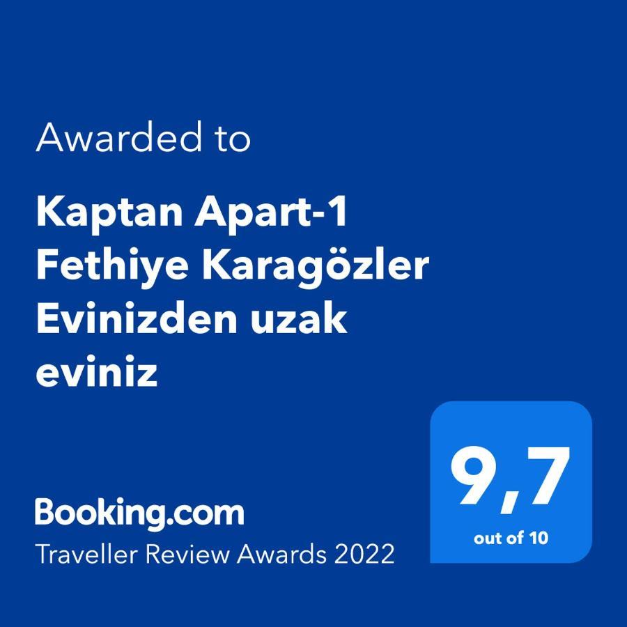 Kaptan Apart-1 Fethiye Karagoezler Evinizden Uzak Eviniz Exterior photo
